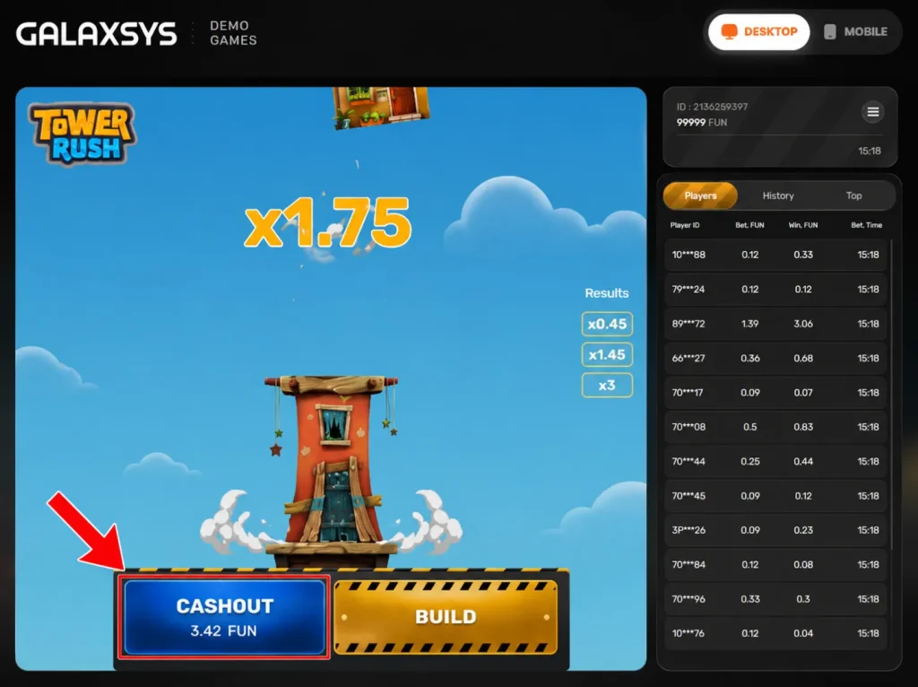 Tower Rush gameplay